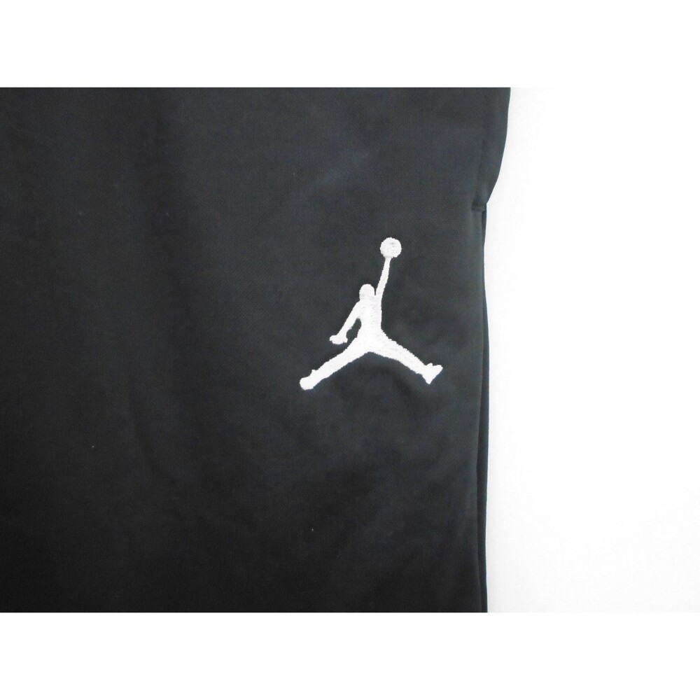 Nike Air Jordan Boys XL Black Jogger Pants Jumpman Tricot Track Pants Black - Picture 6 of 10